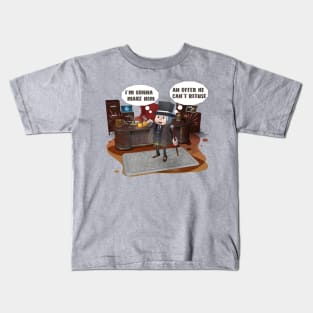 The grandfather big boss mafia. Vito Kids T-Shirt